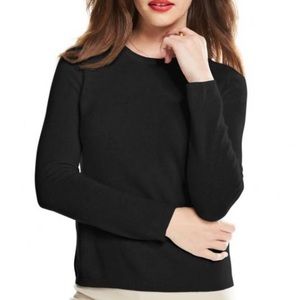 Charter Club 100% Cashmere Sweater Black
